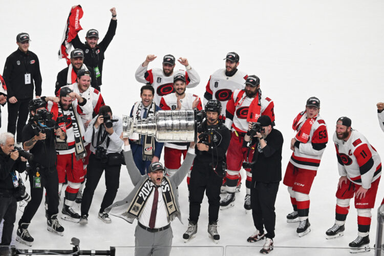 Hurricanes blank Golden Knights, win Stanley Cup
